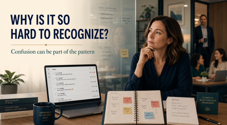 Why workplace abuse is hard to recognize while it is happening