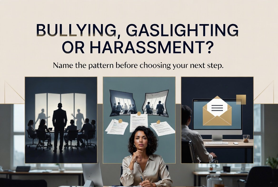 Workplace Bullying vs. Gaslighting vs. Harassment