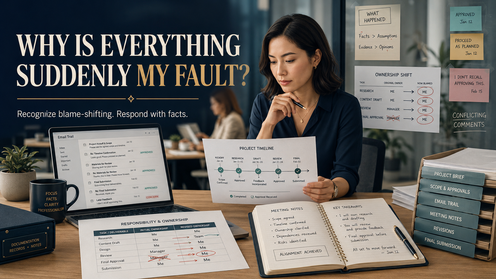 Blame shifting at work examples and professional responses to unfair blame